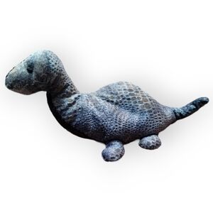 Russ Berrie Plato the Blue Dinosaur 8" Plush Beanbag Stuffed Animal